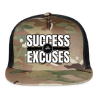 Success Over Excuses Trucker Hat (White Print)