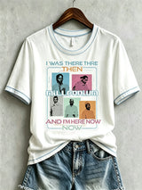 Bedrucktes Damen-T-Shirt für Tourneemusik