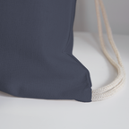 Success Over Excuses Cotton Drawstring Bag (White Print)