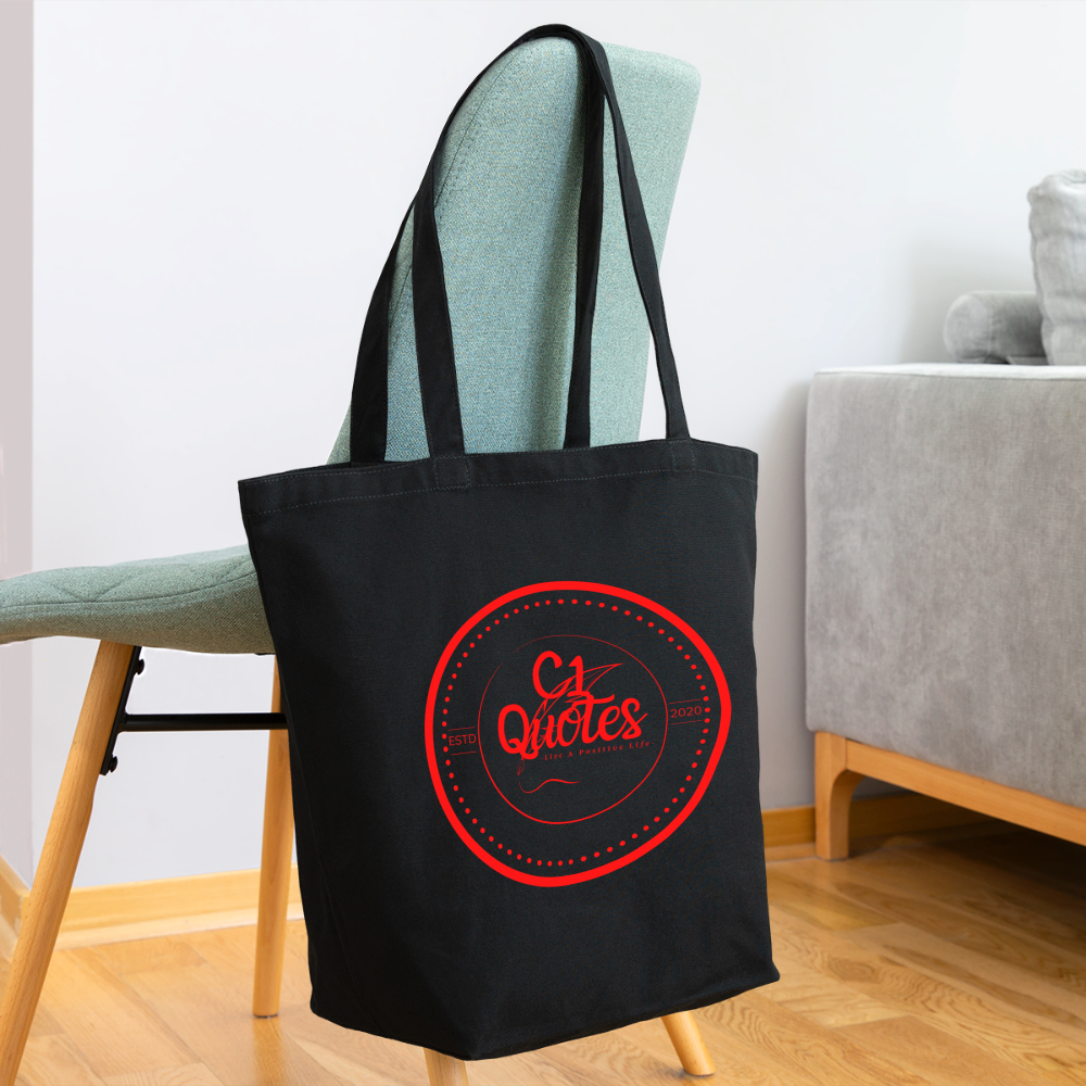The Brand Eco-Friendly Cotton Tote (Red Print)