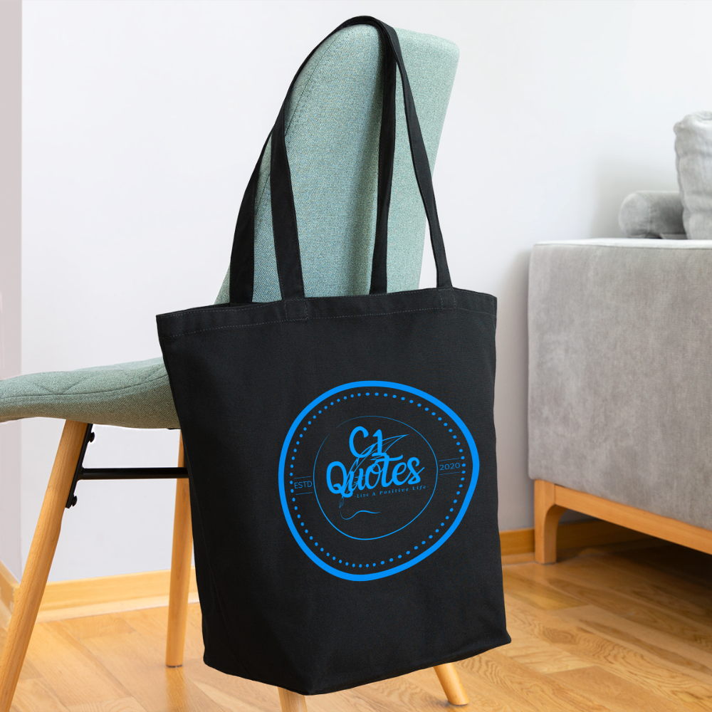 The Brand Eco-Friendly Cotton Tote (Light Blue Print)