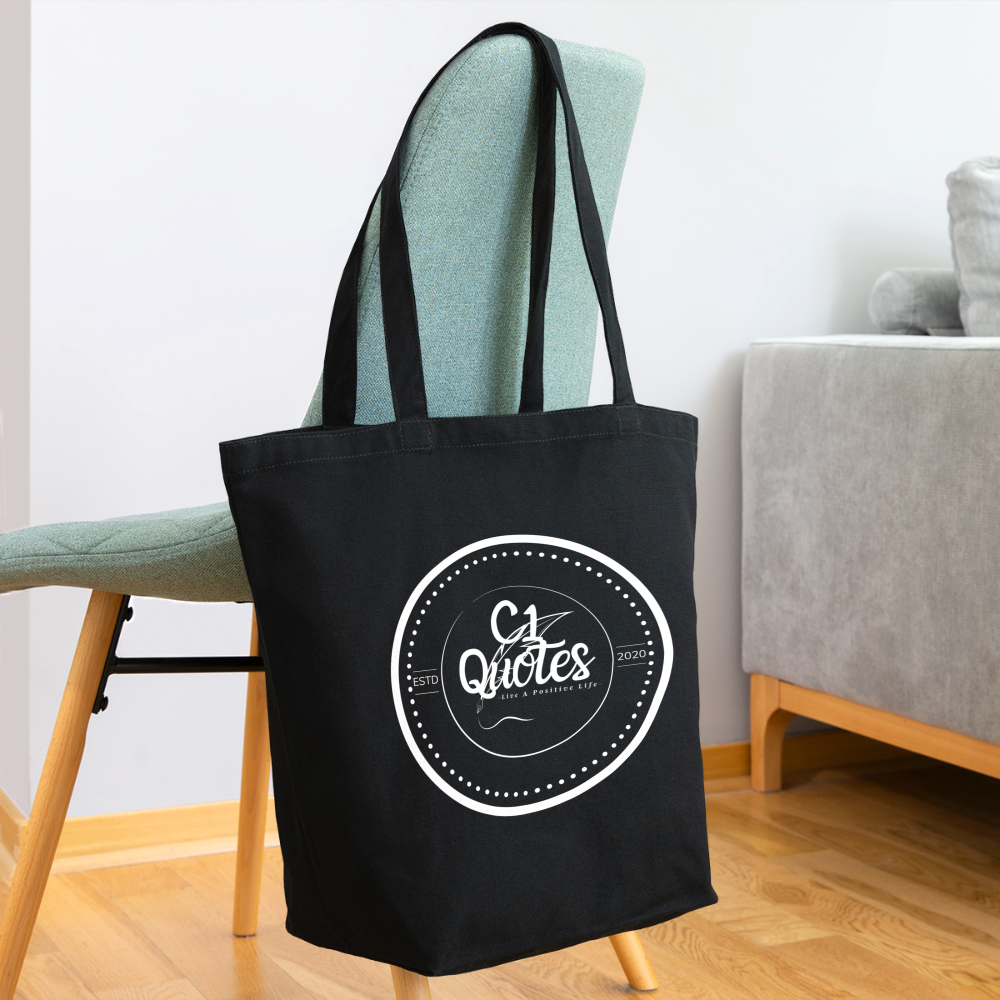 The Brand Eco-Friendly Cotton Tote (White Print)
