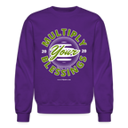 Multiply Crewneck Sweatshirt (White Outline)