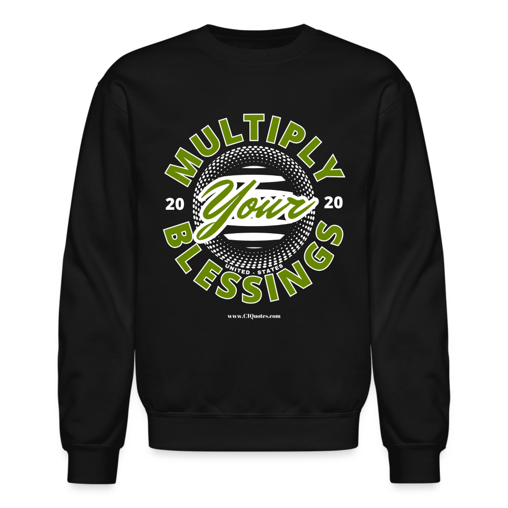 Multiply Crewneck Sweatshirt (White Outline)
