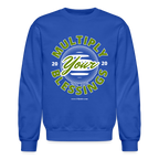 Multiply Crewneck Sweatshirt (White Outline)