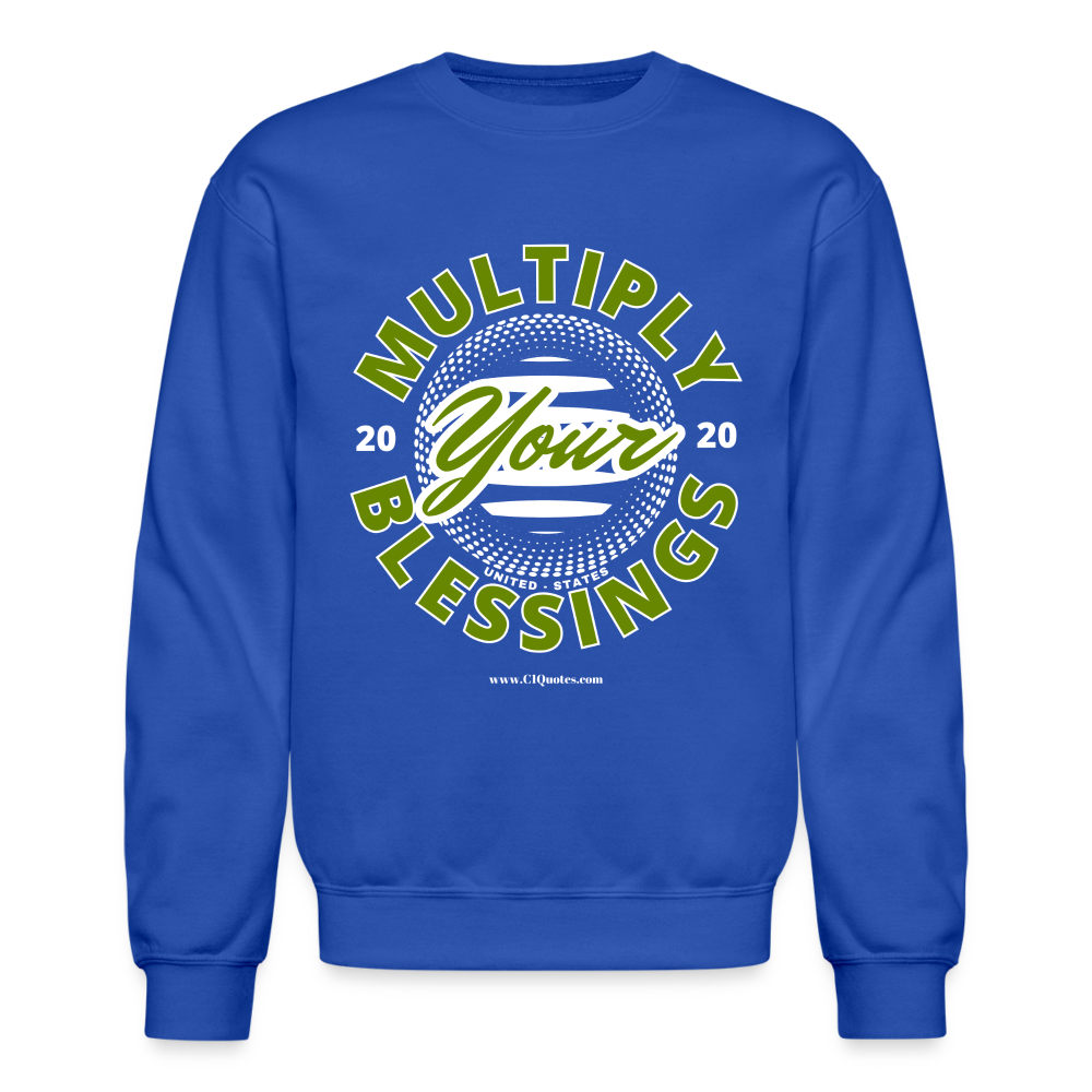 Multiply Crewneck Sweatshirt (White Outline)