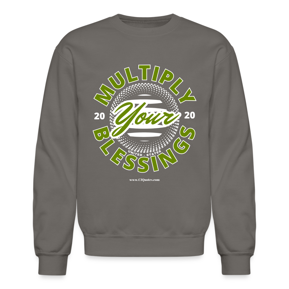 Multiply Crewneck Sweatshirt (White Outline)