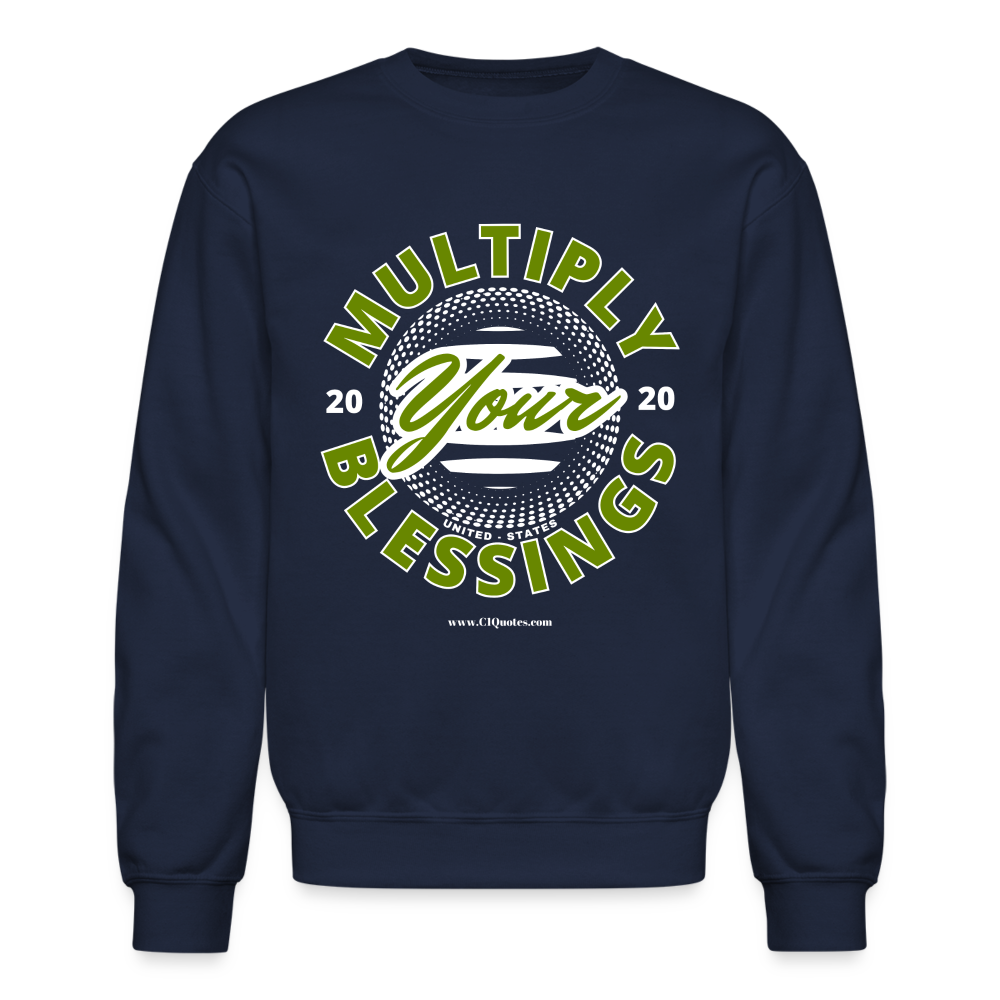 Multiply Crewneck Sweatshirt (White Outline)