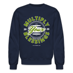 Multiply Crewneck Sweatshirt (White Outline)