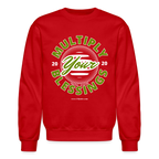 Multiply Crewneck Sweatshirt (White Outline)