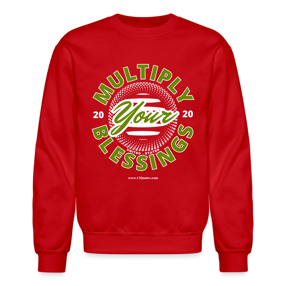 Multiply Crewneck Sweatshirt (White Outline)