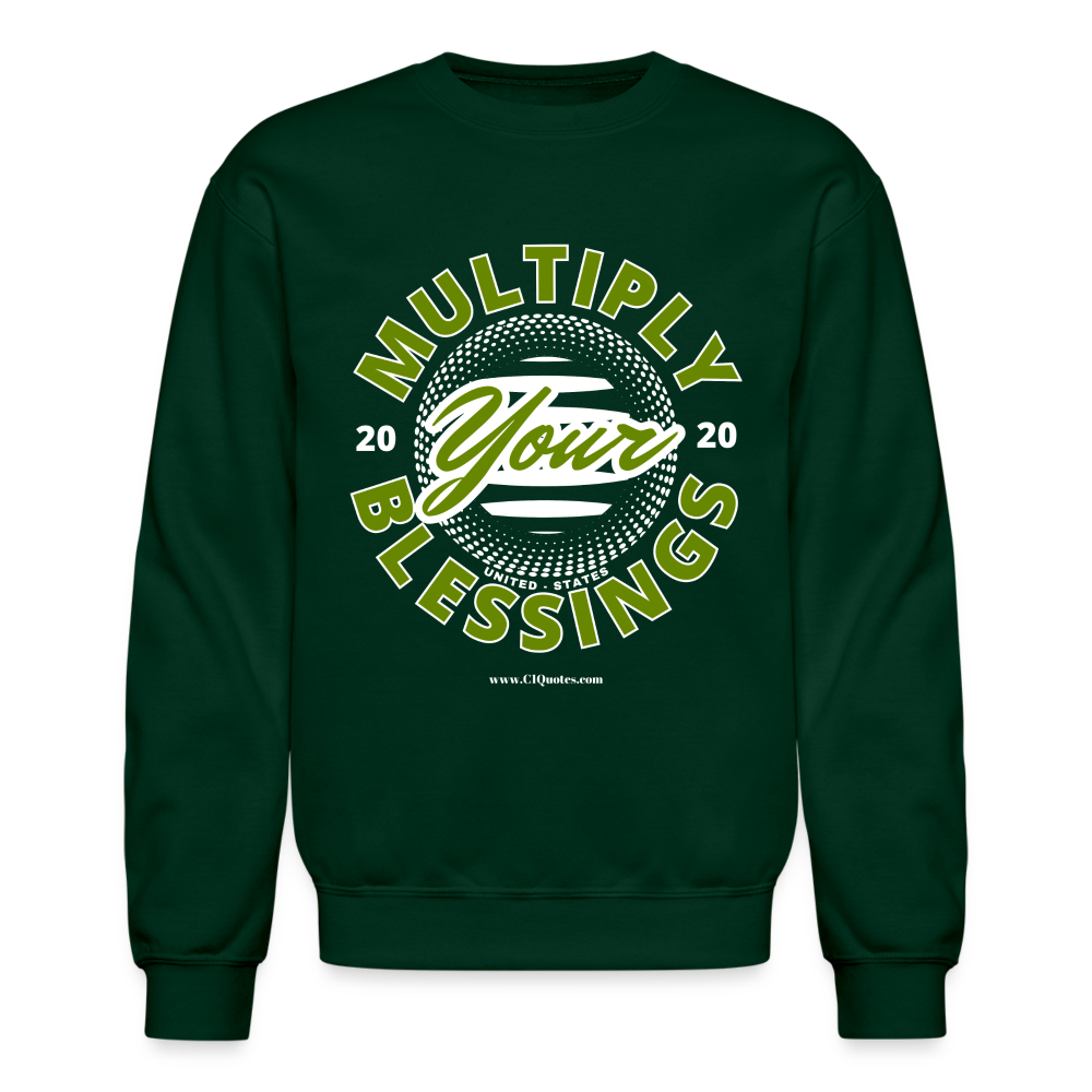 Multiply Crewneck Sweatshirt (White Outline)