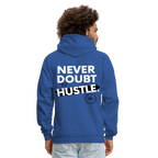 Never Doubt Hoodie (White Print)