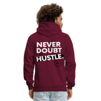 Never Doubt Hoodie (White Print)