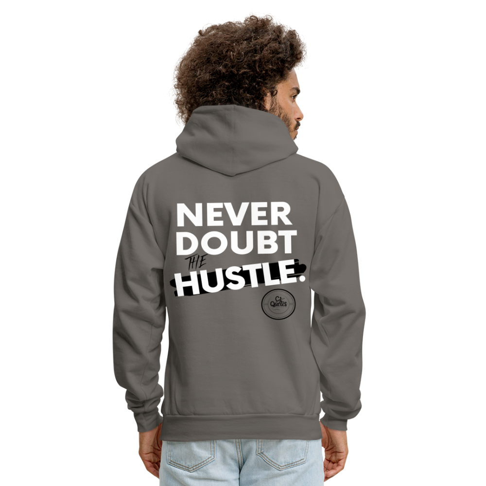 Never Doubt Hoodie (White Print)