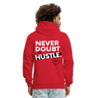 Never Doubt Hoodie (White Print)