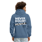 Never Doubt Hoodie (White Print)