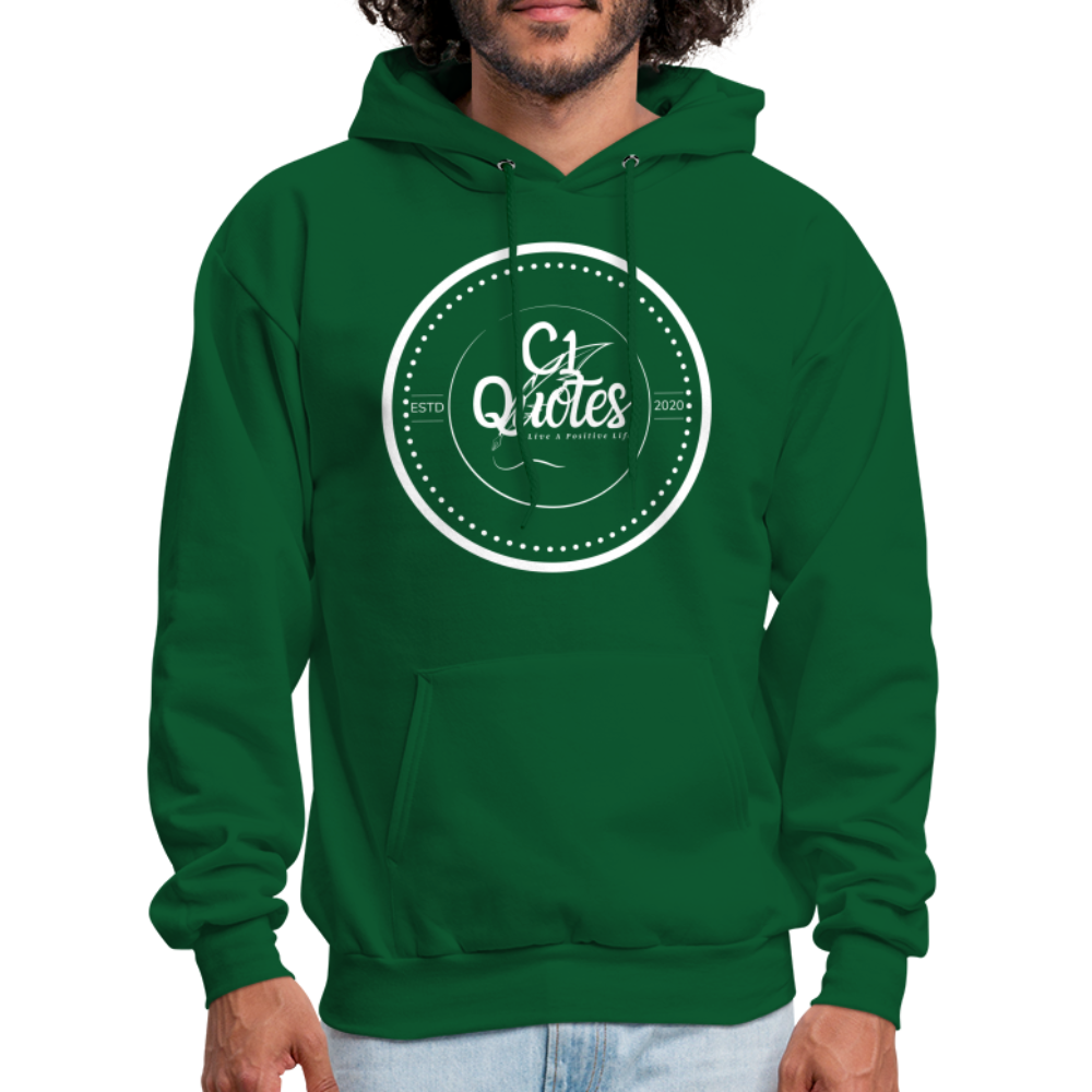 Never Doubt Hoodie (White Print)