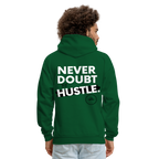 Never Doubt Hoodie (White Print)