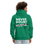 Never Doubt Hoodie (White Print)