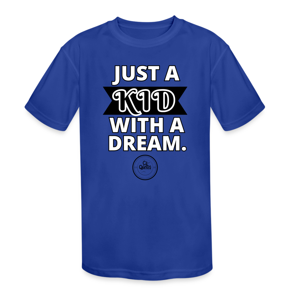 Just A Kids' Moisture Wicking Performance T-Shirt