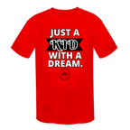 Just A Kids' Moisture Wicking Performance T-Shirt