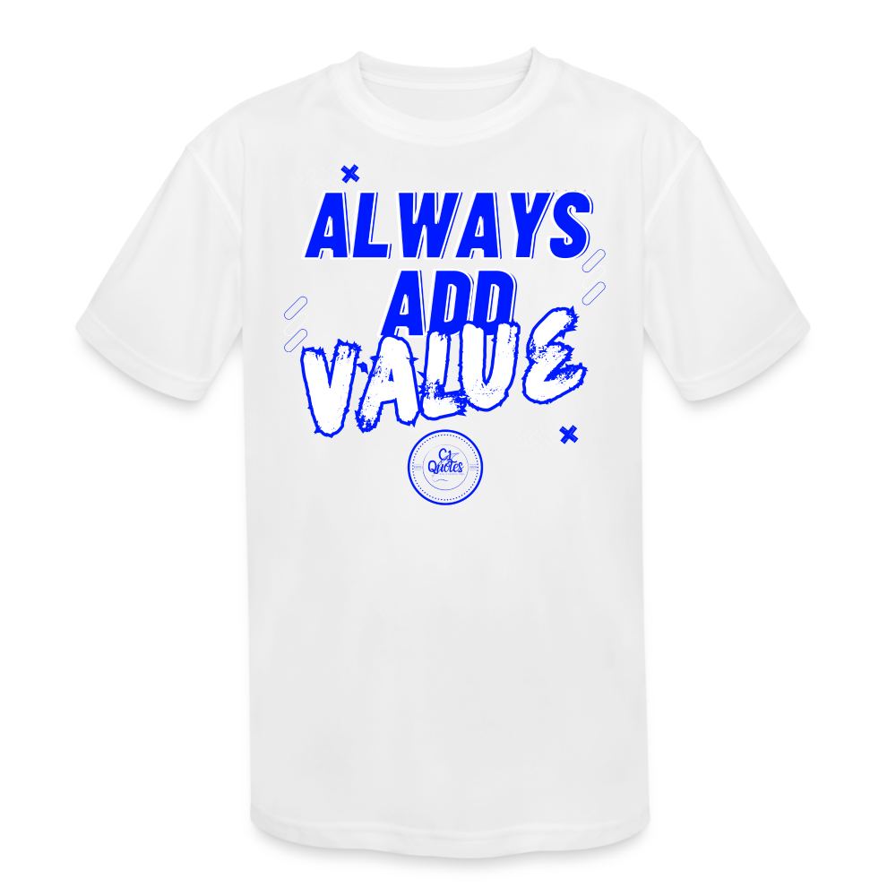 Always Add Kids' Moisture Wicking Performance T-Shirt