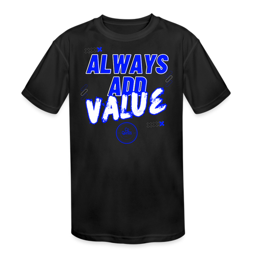 Always Add Kids' Moisture Wicking Performance T-Shirt