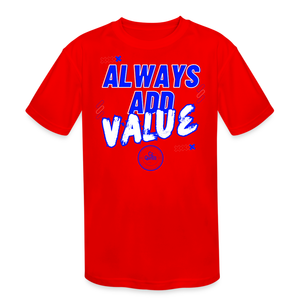Always Add Kids' Moisture Wicking Performance T-Shirt