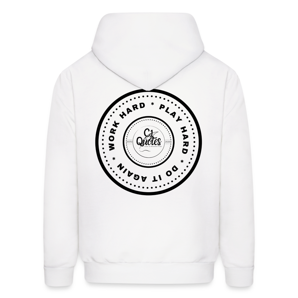 Work Hard Play Hard Men's Hoodie