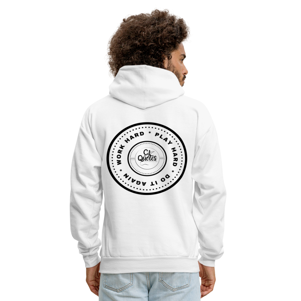 Work Hard Play Hard Men's Hoodie