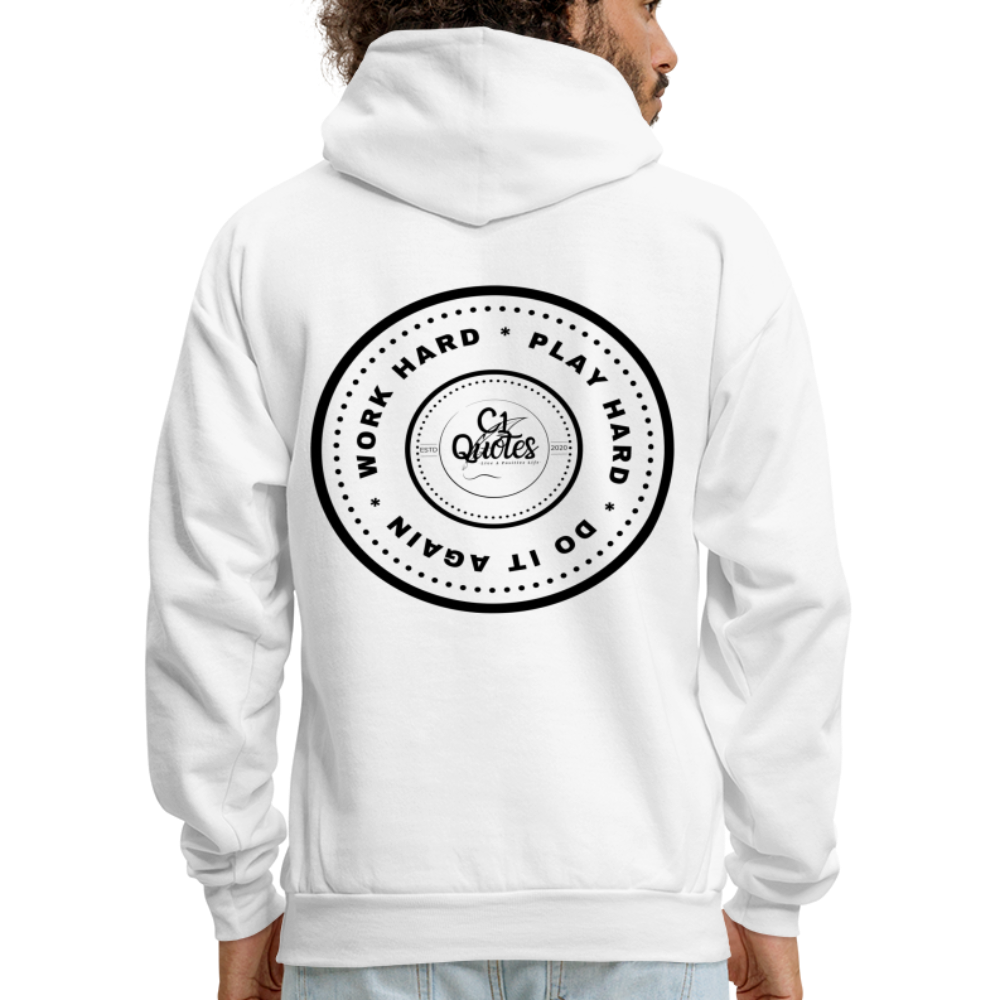 Work Hard Play Hard Men's Hoodie