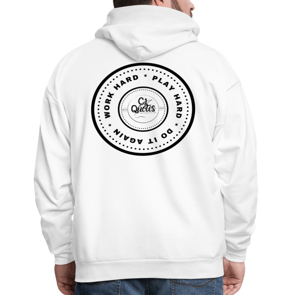 Work Hard Play Hard Men's Hoodie