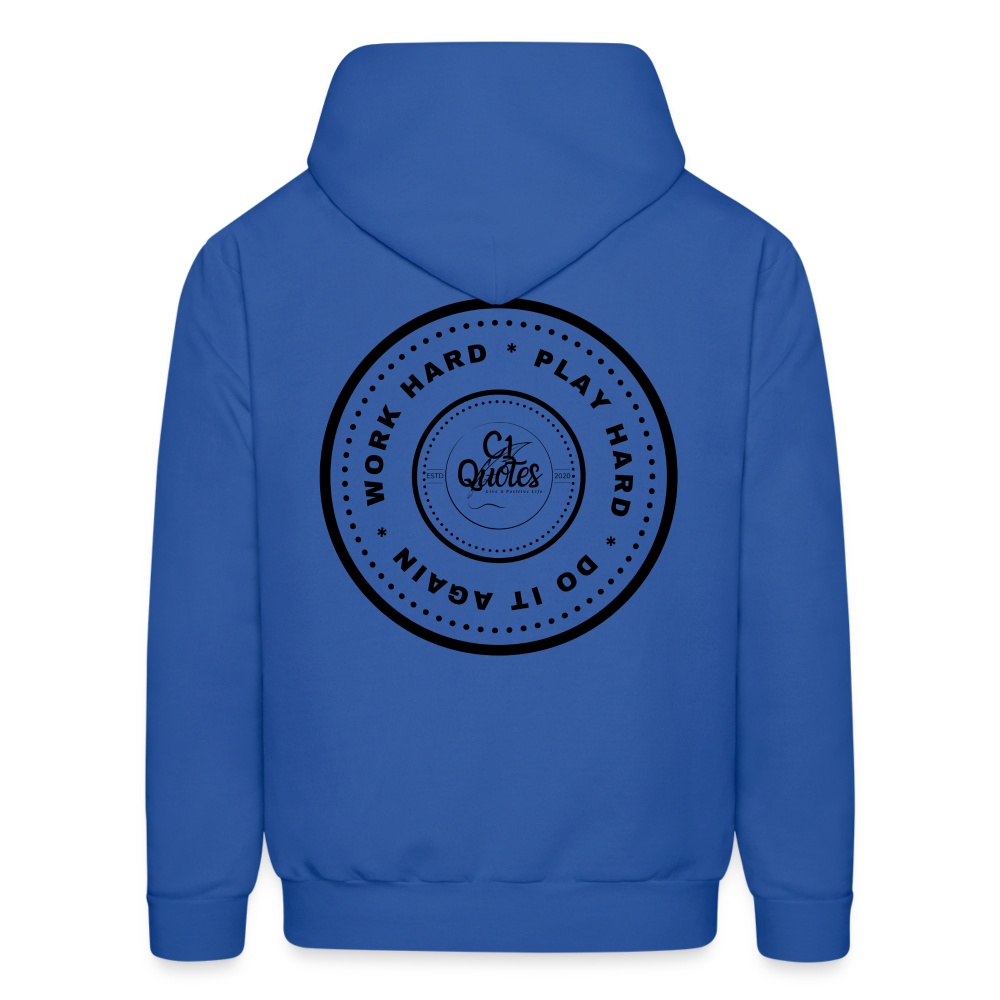 Work Hard Play Hard Men's Hoodie