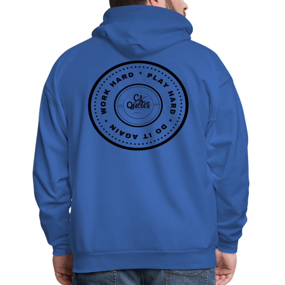 Work Hard Play Hard Men's Hoodie