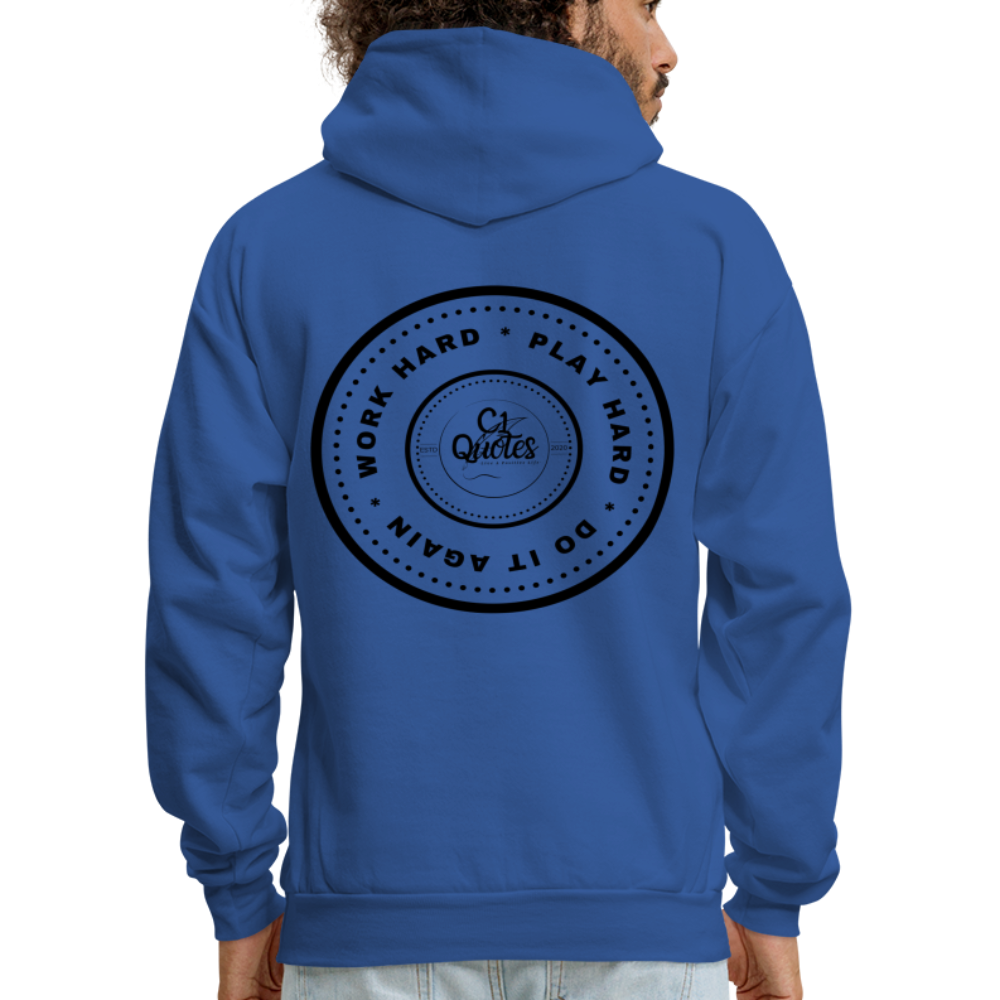Work Hard Play Hard Men's Hoodie