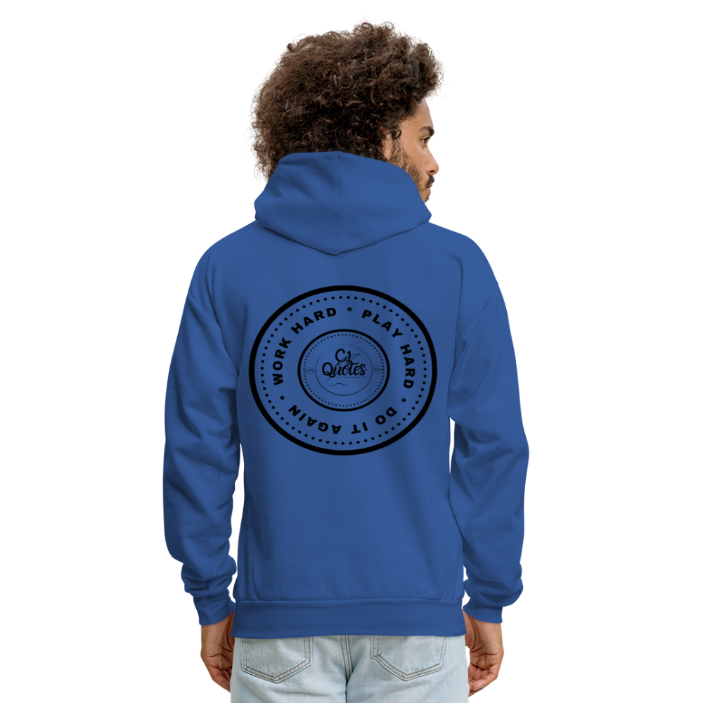 Work Hard Play Hard Men's Hoodie