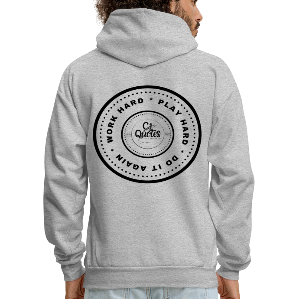 Work Hard Play Hard Men's Hoodie