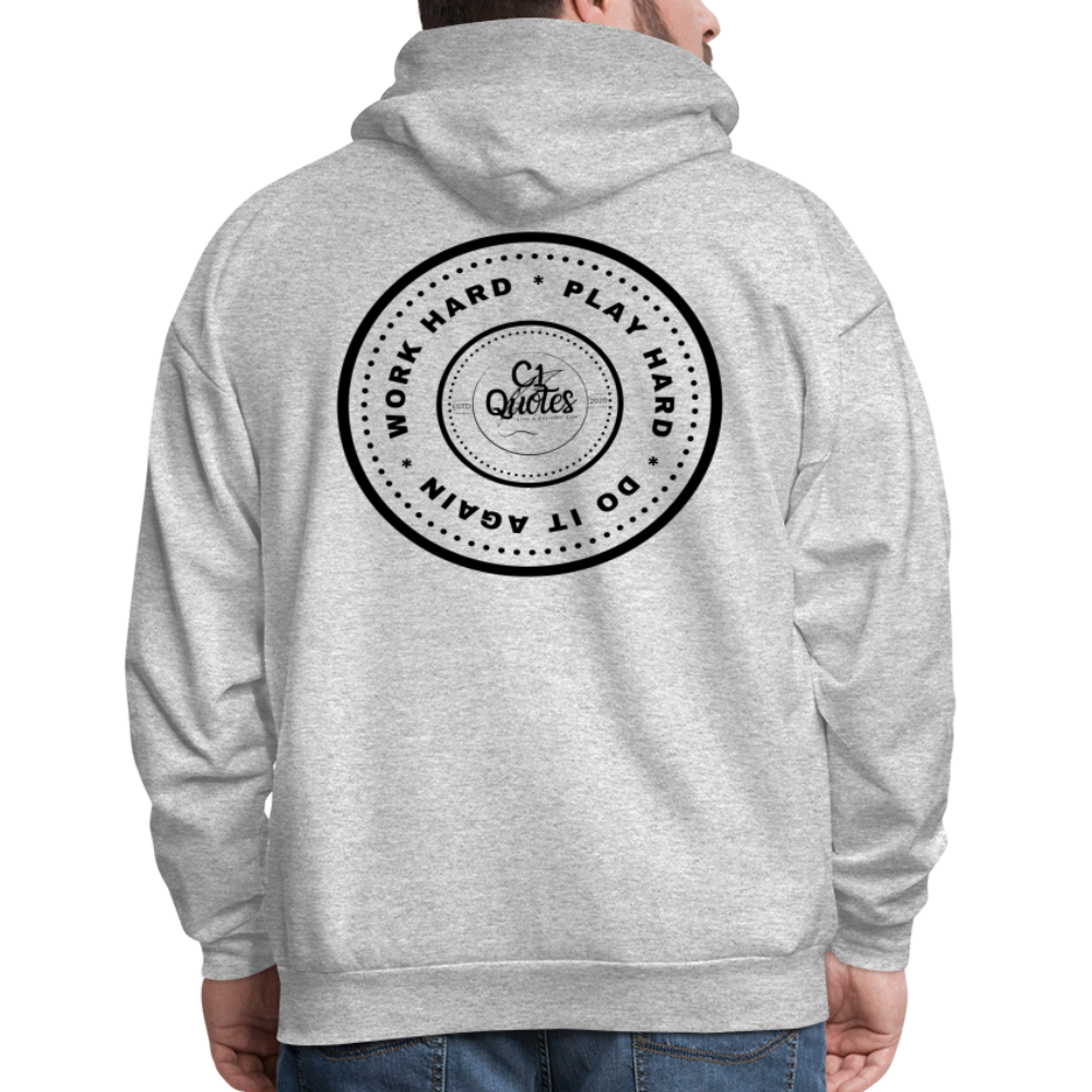 Work Hard Play Hard Men's Hoodie