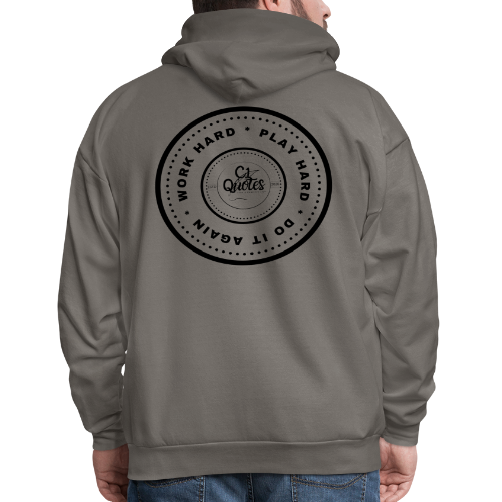 Work Hard Play Hard Men's Hoodie