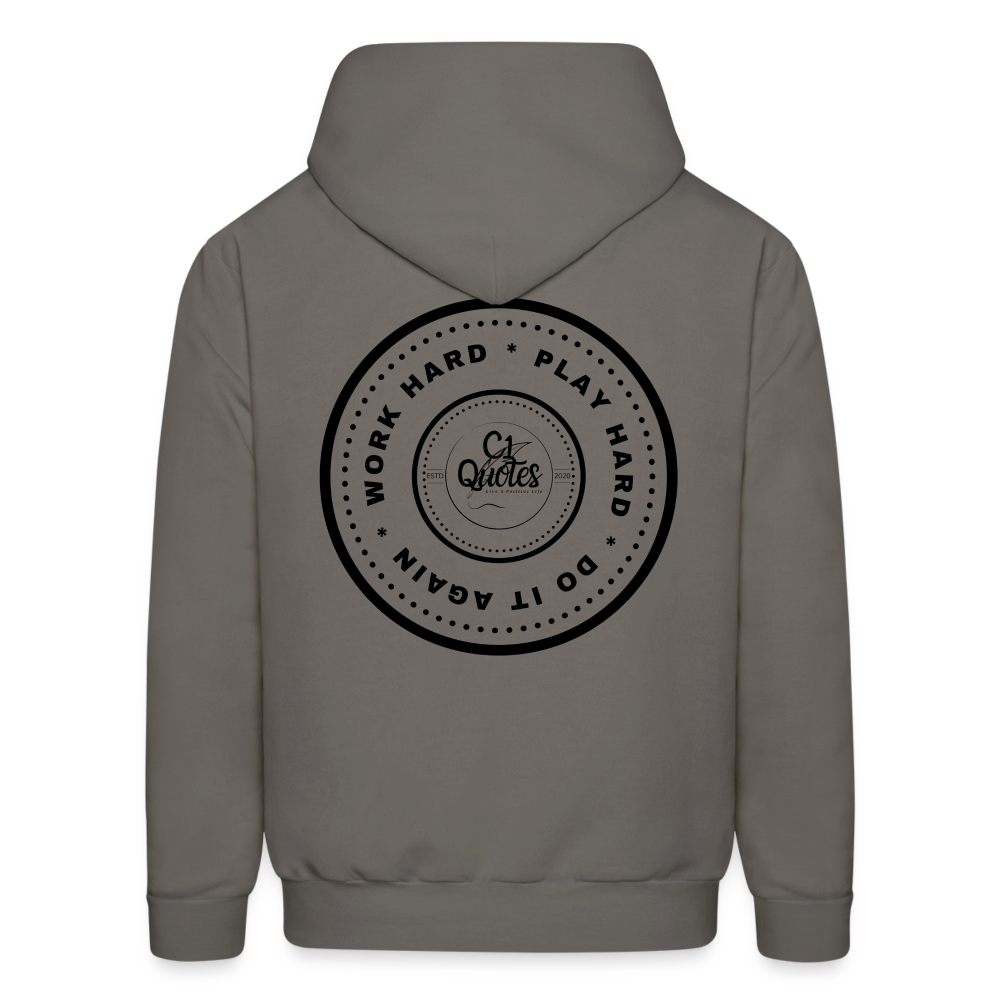 Work Hard Play Hard Men's Hoodie