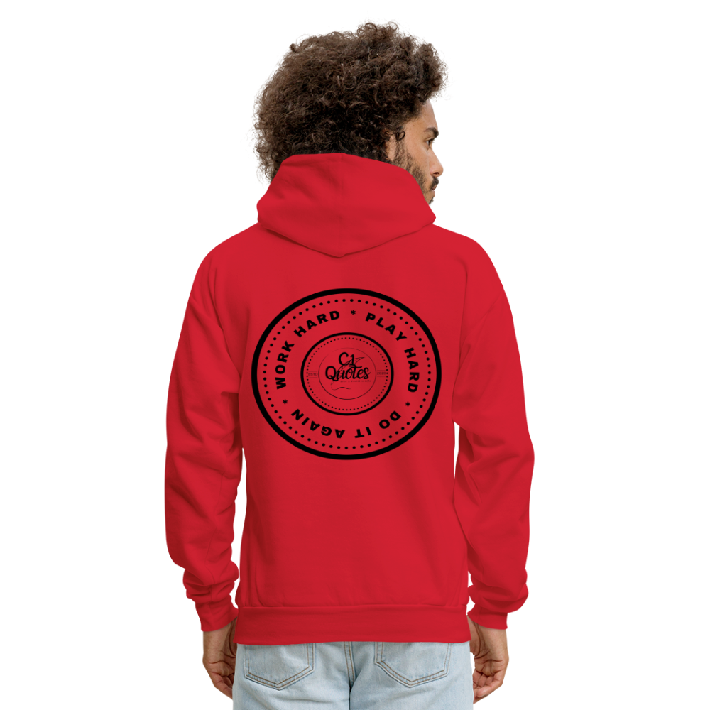 Work Hard Play Hard Men's Hoodie