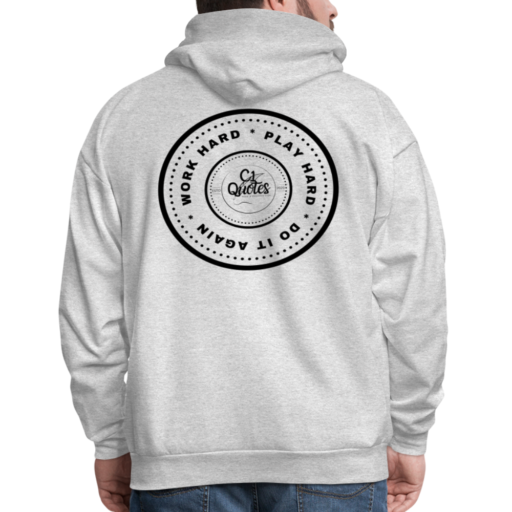 Work Hard Play Hard Men's Hoodie