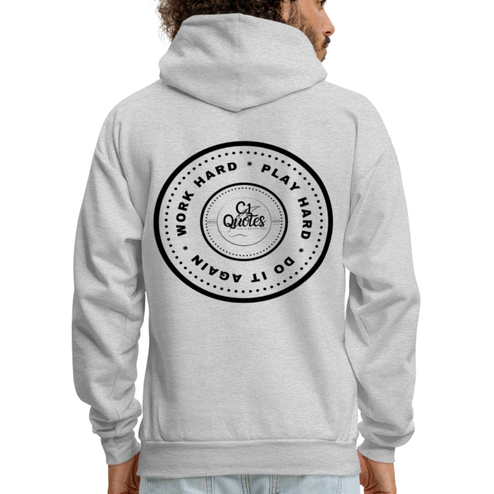 Work Hard Play Hard Men's Hoodie