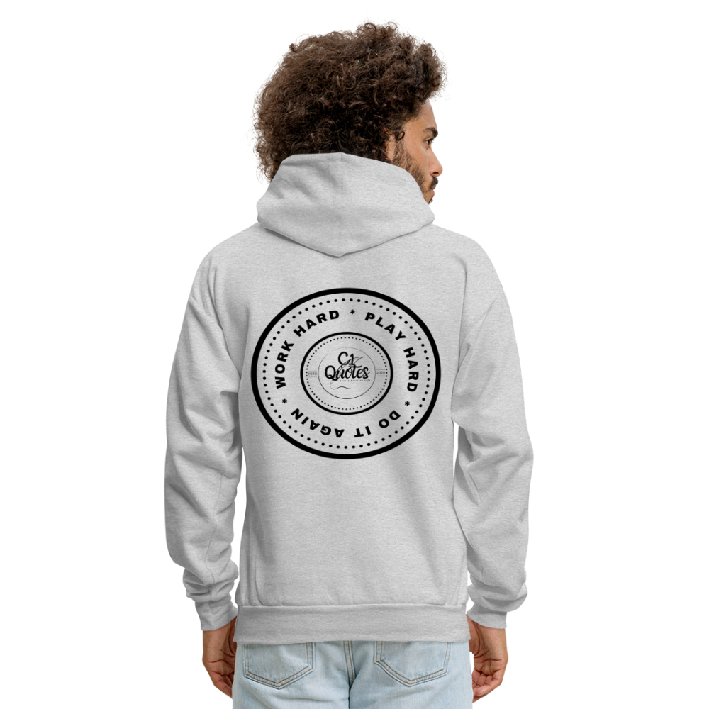 Work Hard Play Hard Men's Hoodie