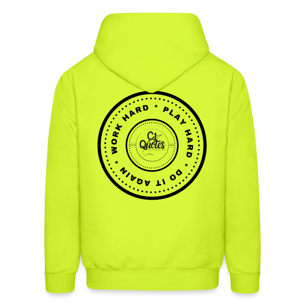 Work Hard Play Hard Men's Hoodie