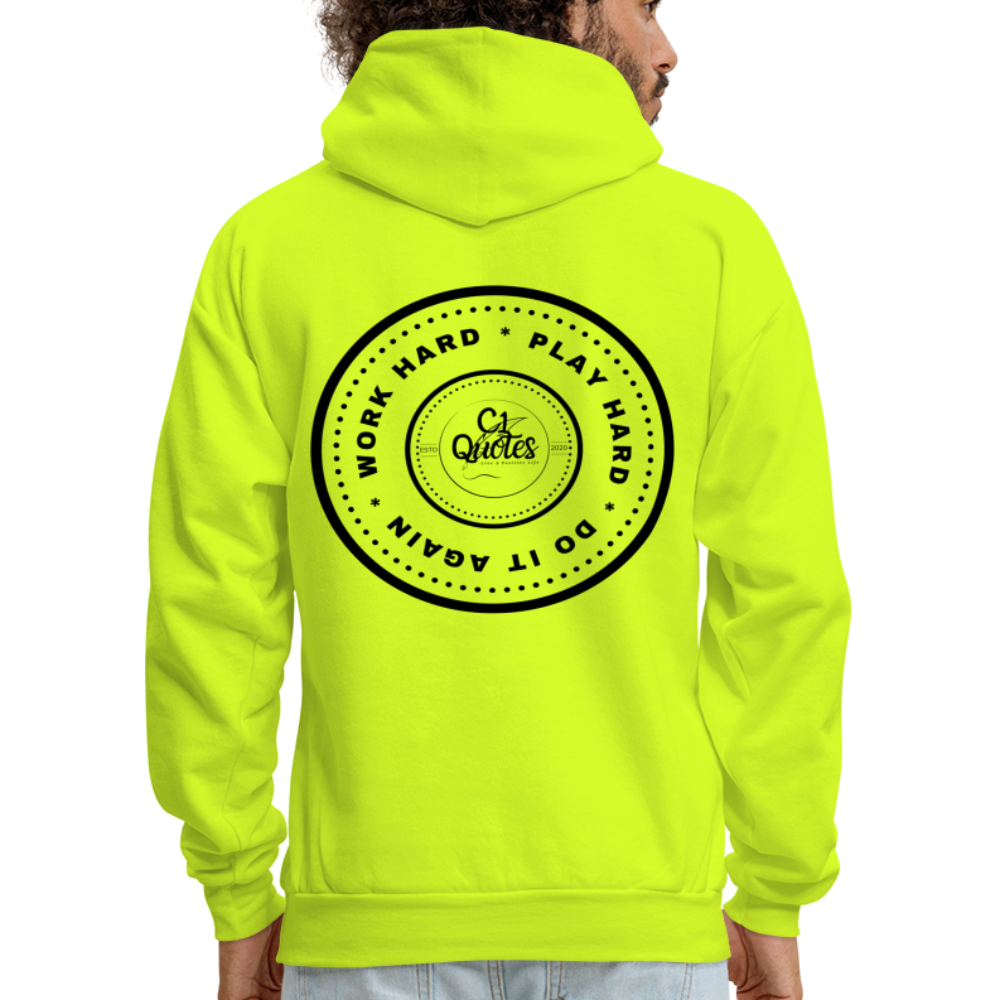 Work Hard Play Hard Men's Hoodie