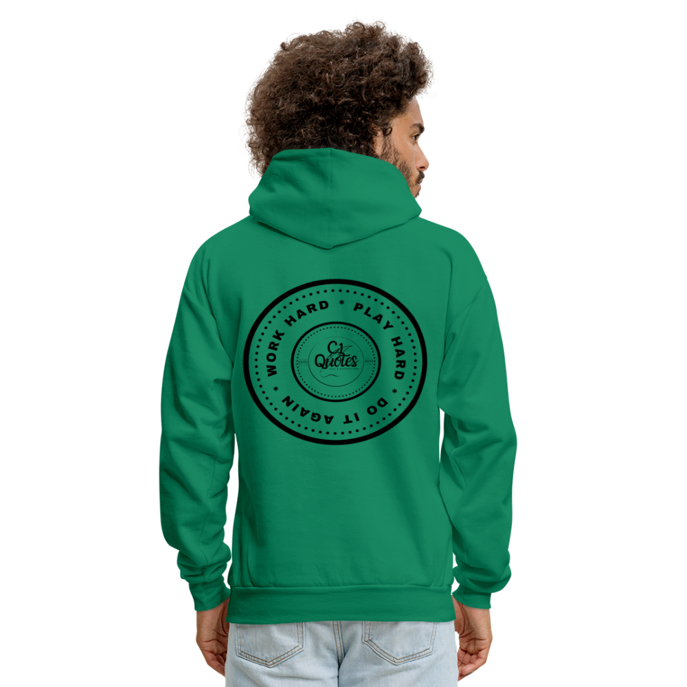 Work Hard Play Hard Men's Hoodie