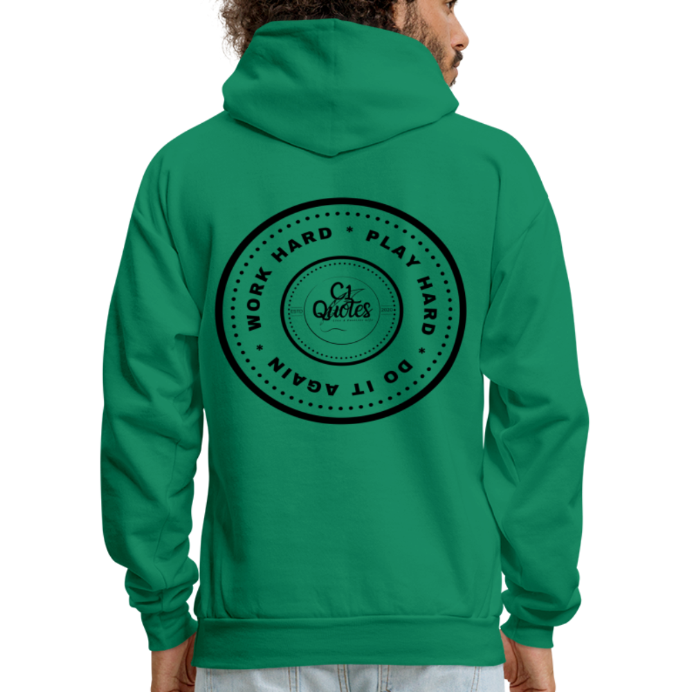 Work Hard Play Hard Men's Hoodie