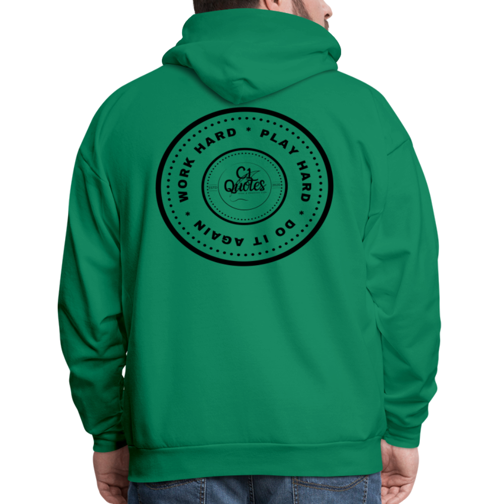 Work Hard Play Hard Men's Hoodie
